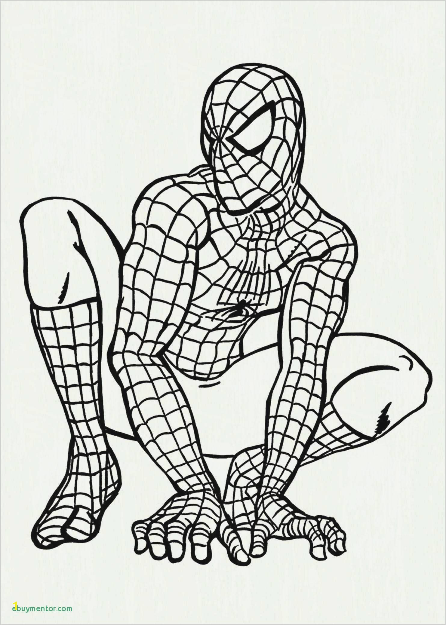 Easy Spiderman Coloring Pages 58 Most Magnificent Superhero Coloring Pages Printable Fresh