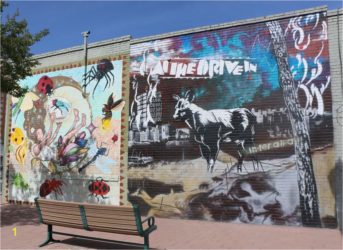 El Paso Mural Wall at the Drive In Returns to Roots with New Album