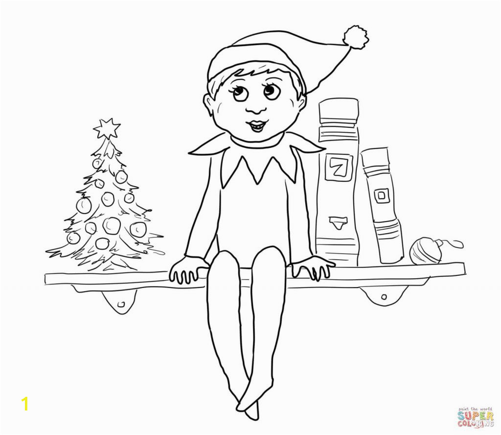 b5d a87ece558b elf on the shelf coloring sheet loubet modelisme 1024 888