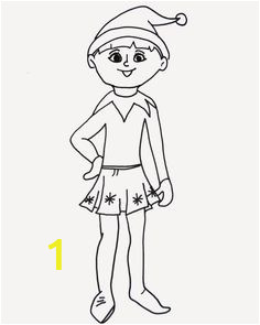 Elf On the Shelf Coloring Pages Girl 9 Best Brettie S Elf On the Shelf Coloring Pages Images