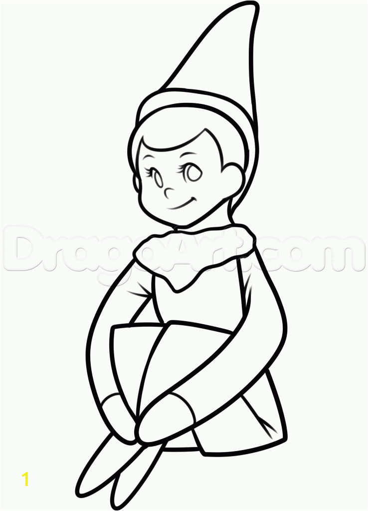 elf on the shelf coloring pages printable elf on the shelf colouring pages