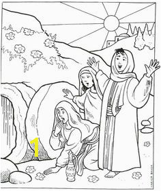 80aa6a0584a42b7a107ca4a90aa9be6f empty tomb coloring page bulletin boards