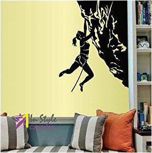 Extreme Sports Wall Mural Wall Vinyl Decal Home Decor Art Sticker Rock Climber