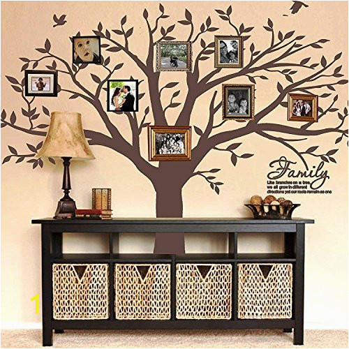 Family Tree Wall Mural Decals Amazon Chengdar732 Family Tree Wall Decal Quote Family