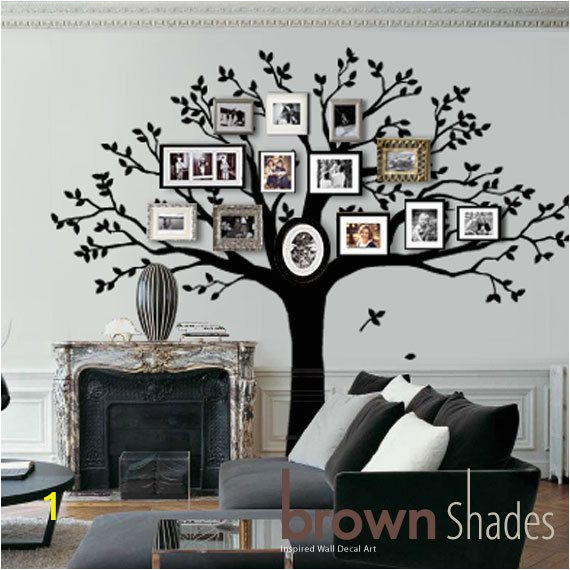 Family Tree Wall Mural Decals Wall Decal Family Tree Wall Decal Frame Tree Decal
