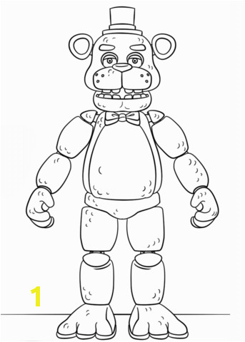 1042d1e74ecd2d615c9d484f5483a362 fnaf toy golden freddy coloring page free printable coloring pages 343 480