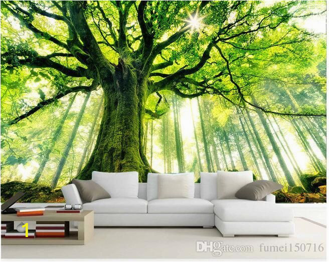 Forest Wall Decal Mural Select Size Wallpaper Wall Mural for Home Office