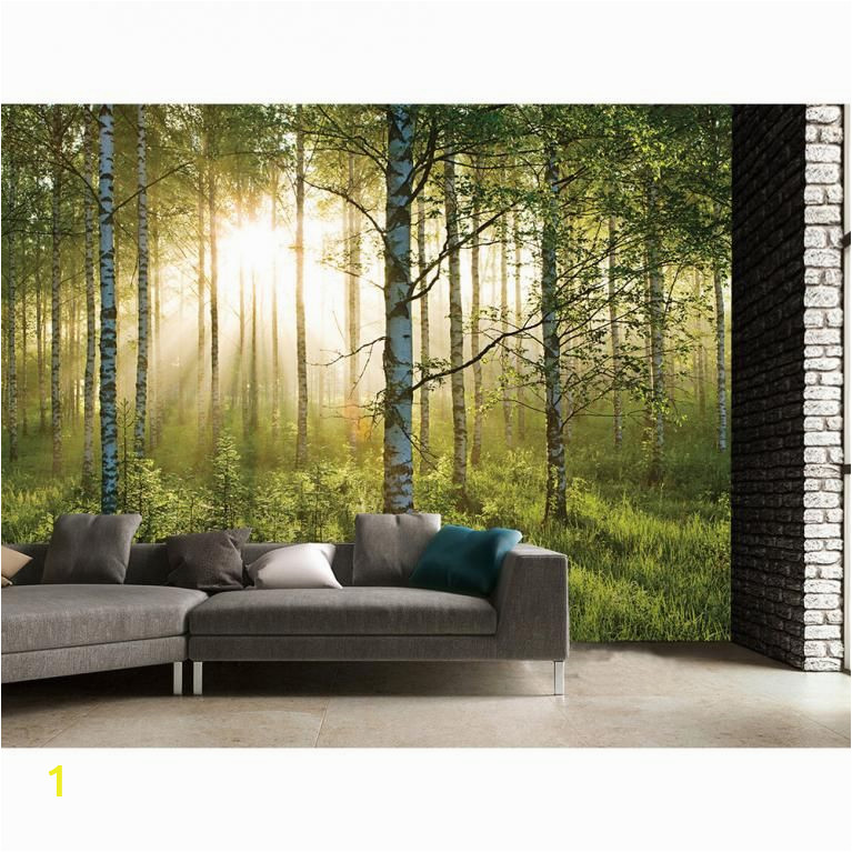 Forest Wall Mural Decal 1 Wall forest Giant Mural Sportpursuit