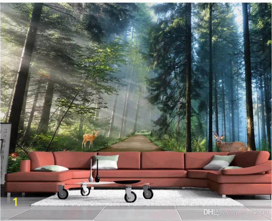 Forest Wall Mural Wallpaper Custon Any Size Fresh forest Wallpapers Wallpaper for Walls 3 D for Living Room the Hd Wallpaper the Hd Wallpapers From Yeye2000 $40 21 Dhgate