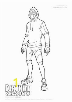 Fortnite Coloring Pages Ikonik Skin 20 Best fortnite Images