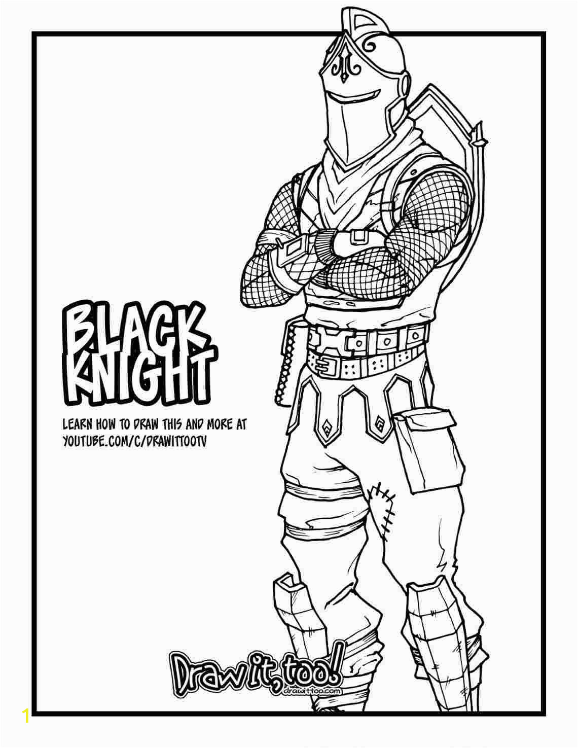 Fortnite Coloring Pages Llama fortnite Trace