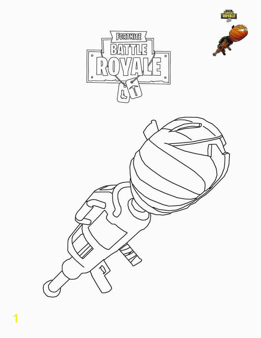 free printable fortnite coloring pages