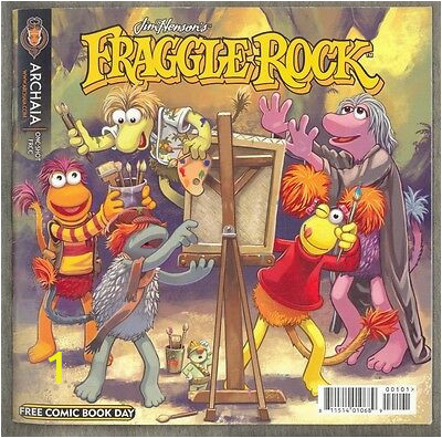 FCBD 2010 Fraggle Rock Mouse Guard 2 Sided