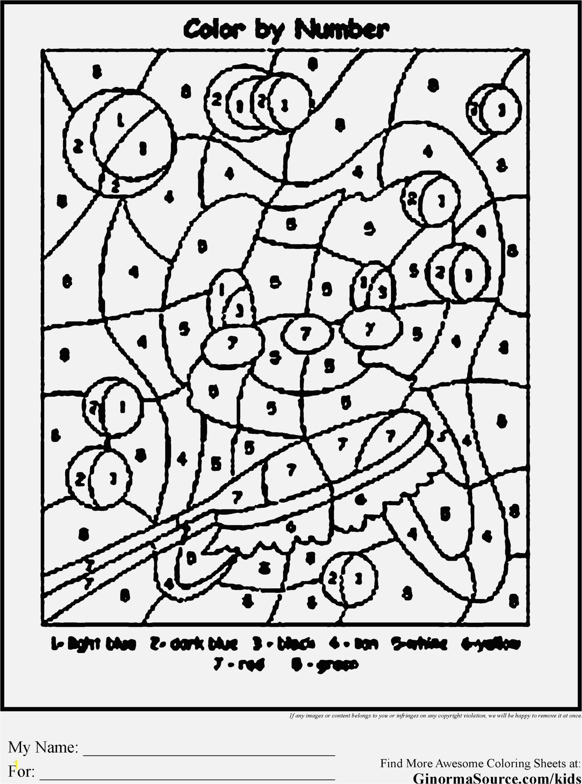Free Color by Number Halloween Coloring Pages Coloring Book Coloring Pages Hard Color by Number