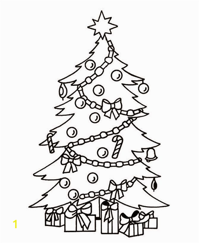 Free Printable Christmas Tree Coloring Page top 35 Free Printable Christmas Tree Coloring Pages Line