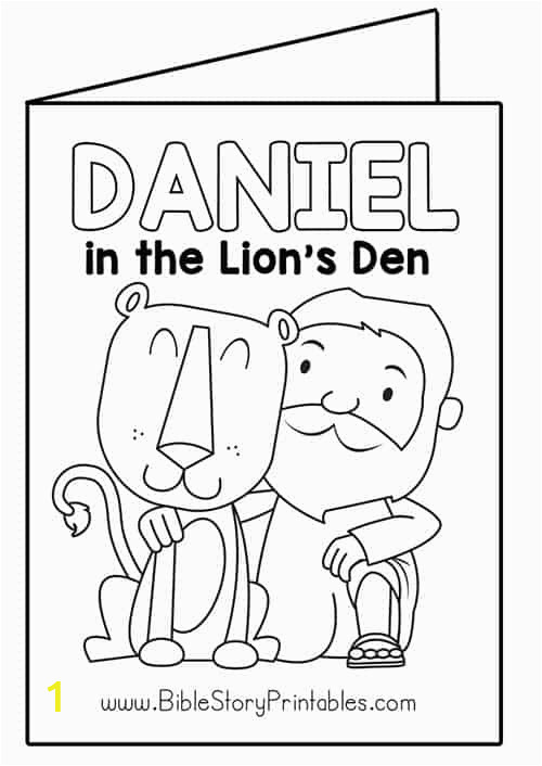 Free Printable Coloring Pages Daniel and the Lions Den Daniel In the Lion S Den Bible Printables Bible Story