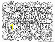 Free Printable Coloring Pages for Adults Only Swear Words Pdf 2598 Best Coloring Pages Images