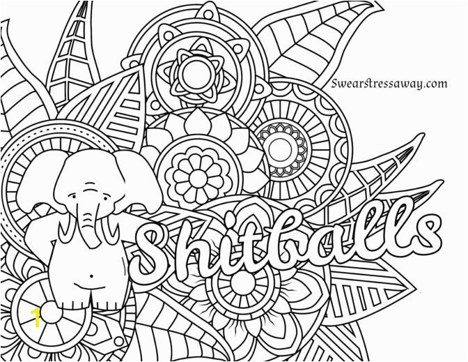 Free Printable Coloring Pages for Adults Only Swear Words Pdf Coloring Book Incredible Free Easy Adult Coloring Pages