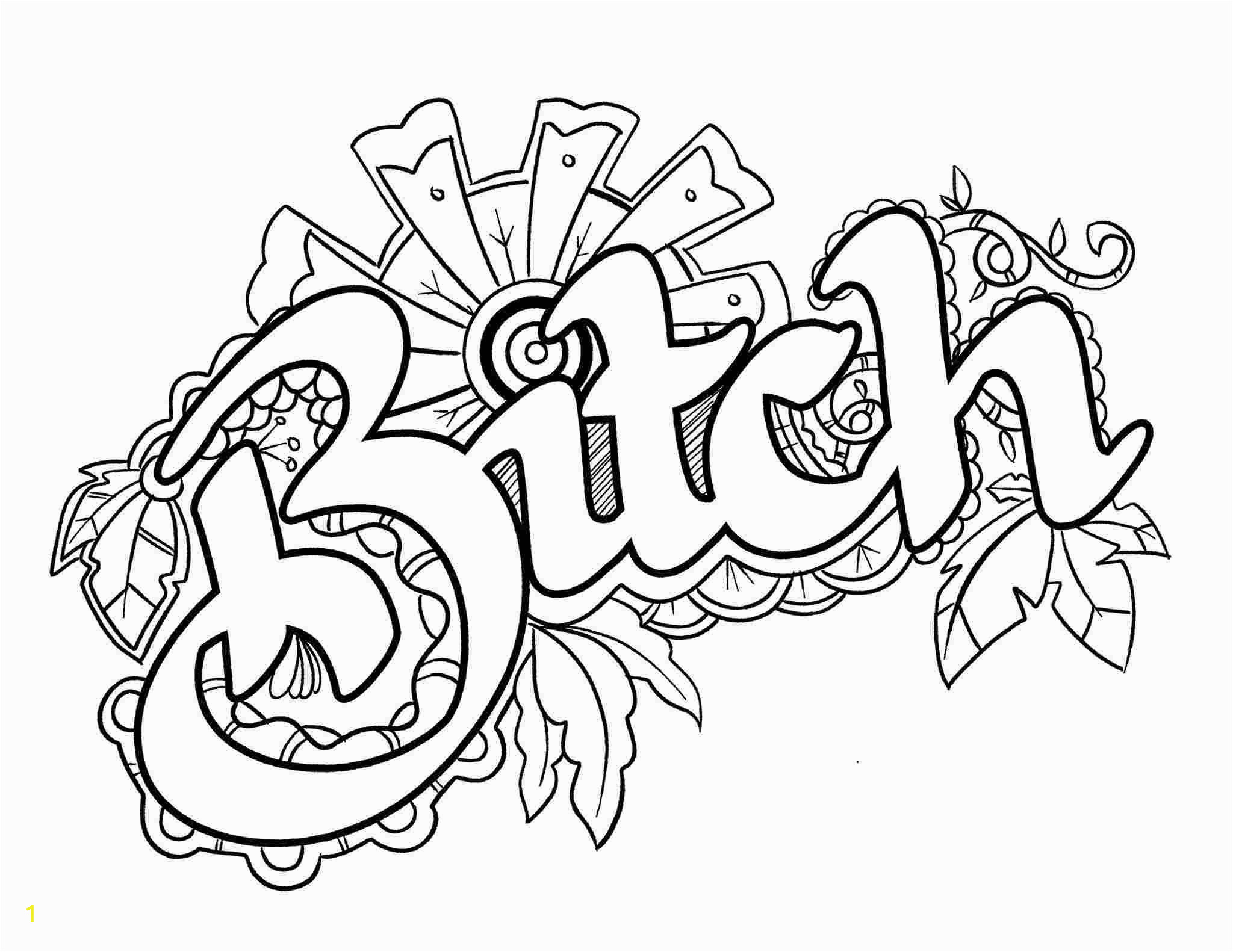 Download Free Printable Coloring Pages for Adults Only Swear Words Pdf | divyajanani.org