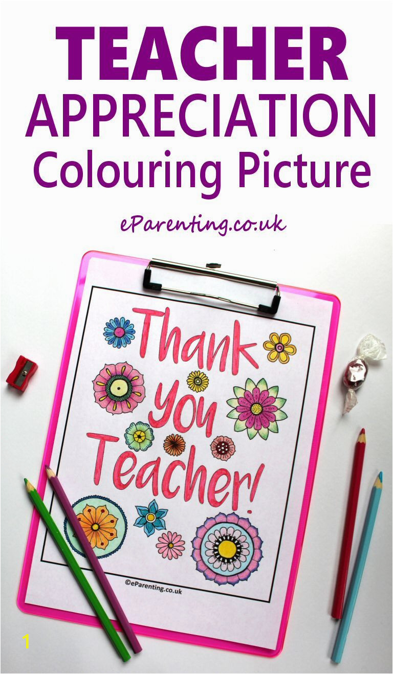 Free Printable Coloring Pages for Teachers Teacher Appreciation Colouring Picture Free Printable In