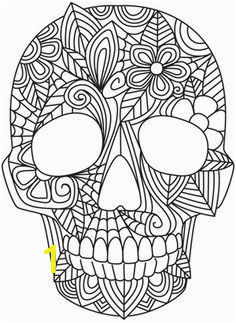 Free Sugar Skull Coloring Pages Pin On Adult Colorin Pages
