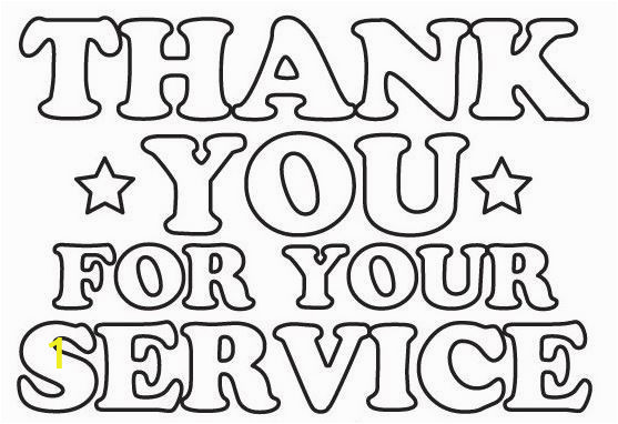 Free Thank You for Your Service Coloring Pages Free Coloring Page Thank You – Pusat Hobi