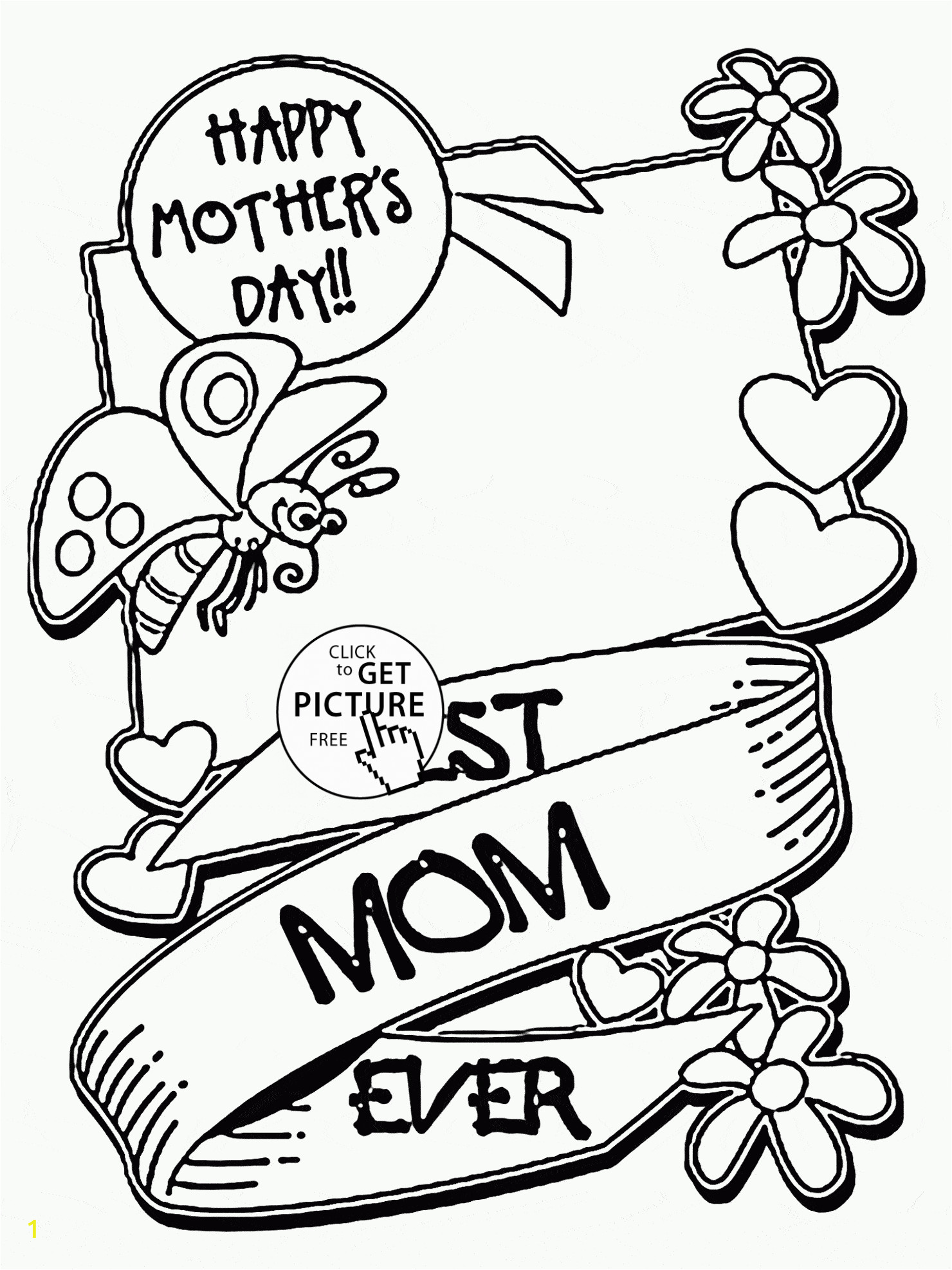 Free Veterans Day Coloring Pages Best Mom Ever Mother S Day Coloring Page for Kids