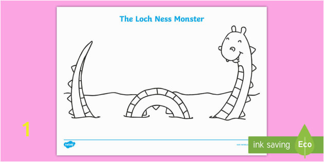 t t 4329 loch ness monster colouring sheet ver 1