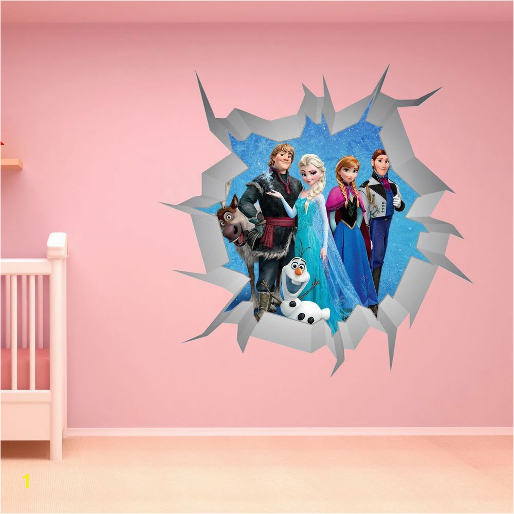 Frozen Full Wall Mural Pin On for the Home