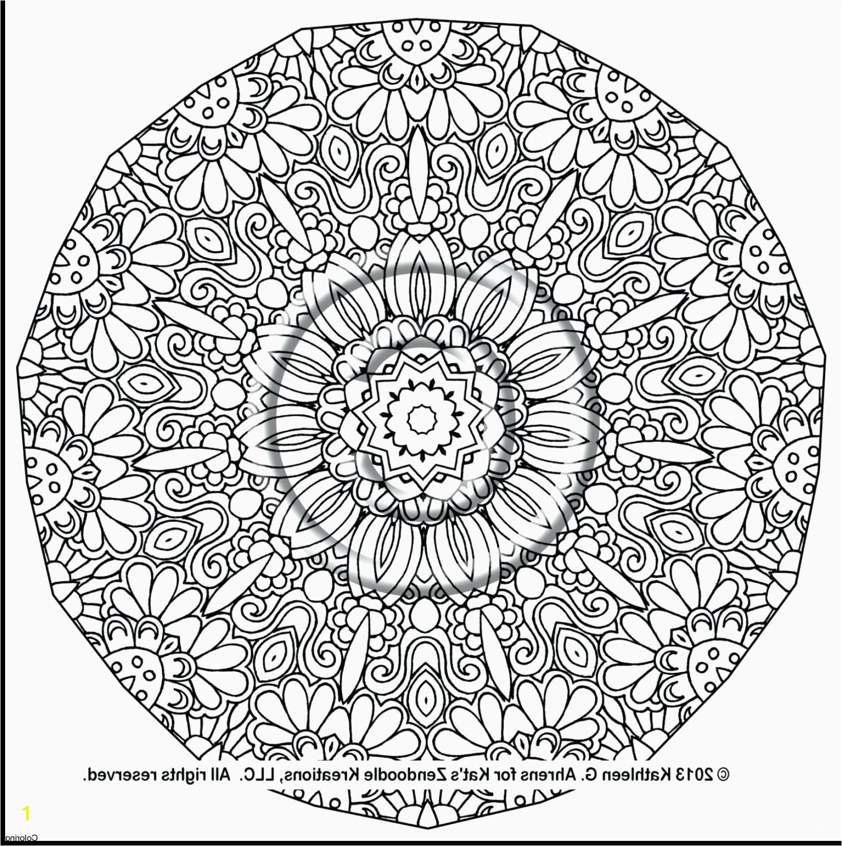 Full Page Mandala Coloring Pages 22 Inspirational S Printable Mandala Coloring Sheet