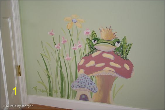 Garden Wall Mural Ideas Fairy Tale Mural the Frog Prince Detail Hand Painted