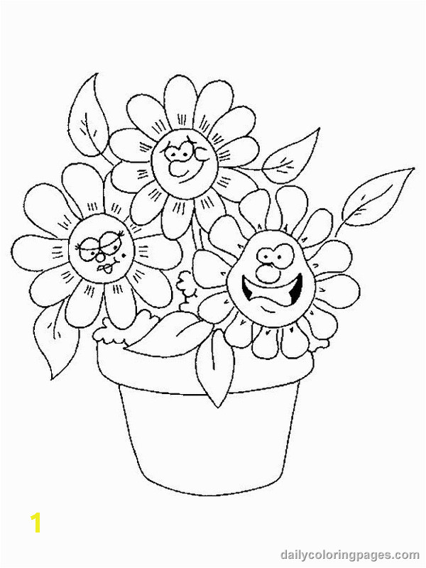 Gerbera Daisy Coloring Page Flower Coloring Pages