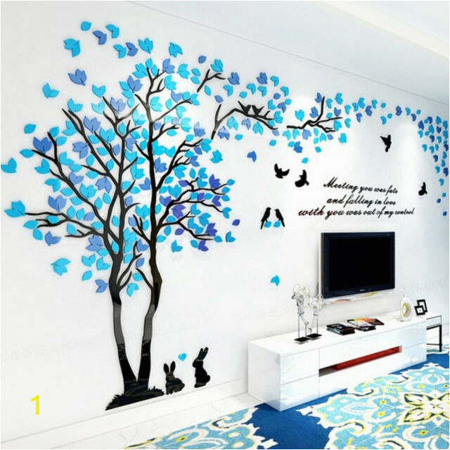 Giant Wall Sticker Murals Huge Removable Green Tree&birds Wall Stickers Home Decor Giant Wall Sticker Murals Huge Removable Green Tree&birds Wall Stickers Home Decor
