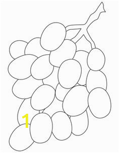 Grape Coloring Pages to Print 8 Best Grapes Coloring Pages Images