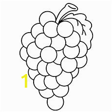 Grape Coloring Pages to Print Grab Your Fresh Coloring Pages Grapes Free