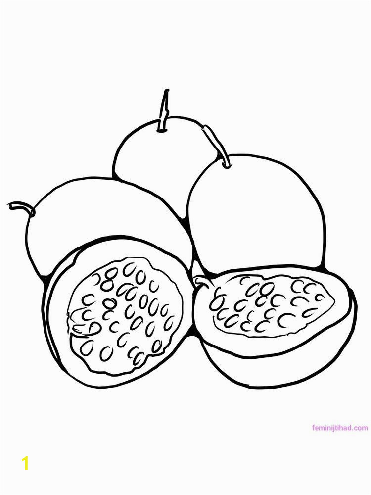 Grape Coloring Pages to Print Passion Fruit Coloring Pictures Print Passion Fruit is One