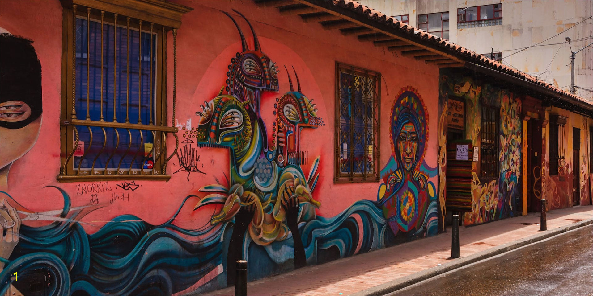 Great Wall Mural Los Angeles Dive Into Bogotá S Street Art Scene