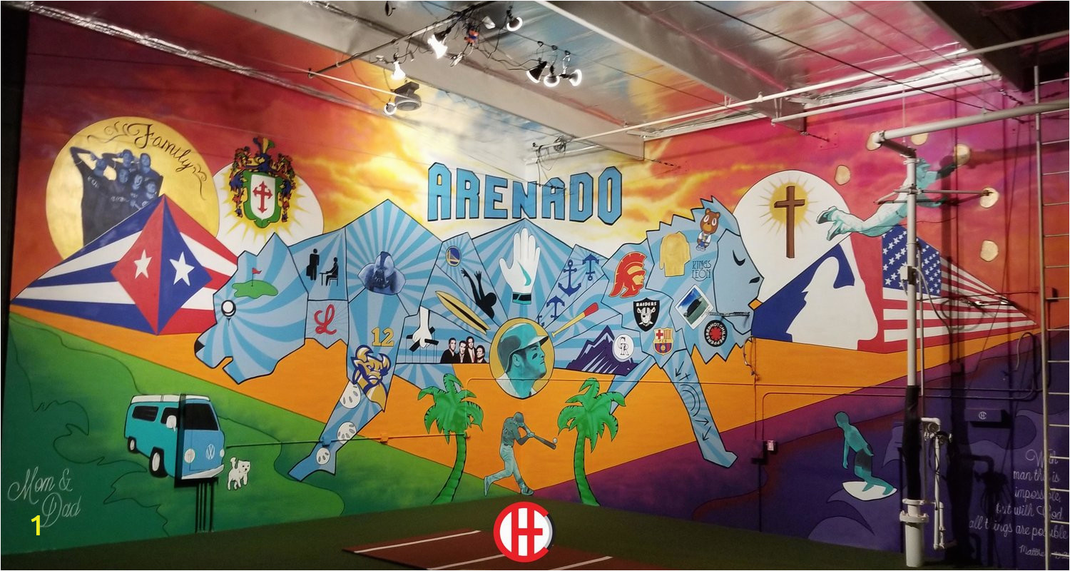 Vivache Designs Arenado Mural Painter Mural Artist Muralist Los Angeles