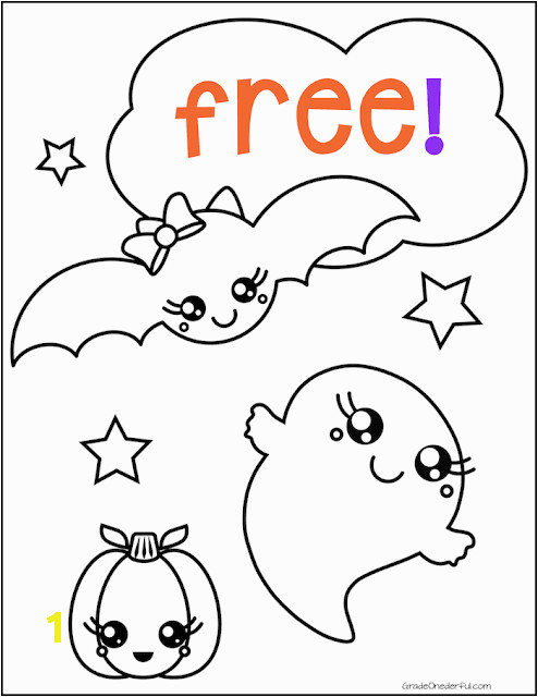 Halloween Coloring Page for Kids Free Halloween Coloring Page