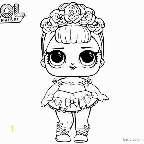 Halloween Lol Doll Coloring Pages | divyajanani.org