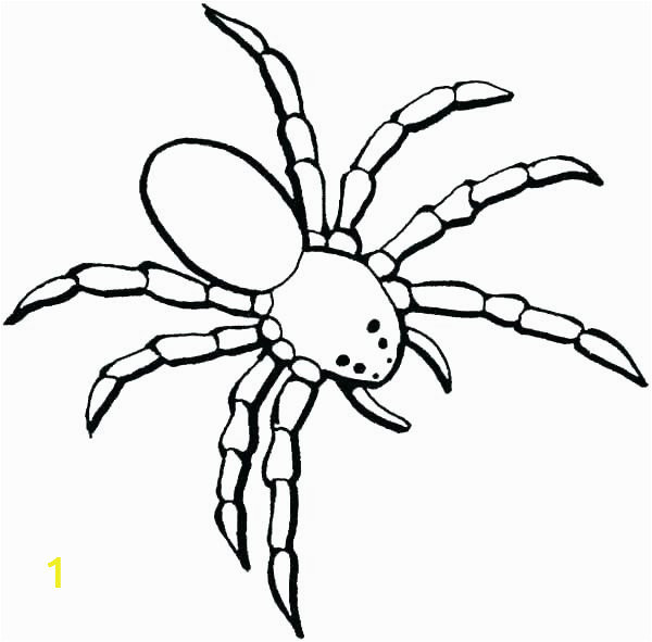 spider coloring pages iron color dangerous free printable halloween for kids unicorn