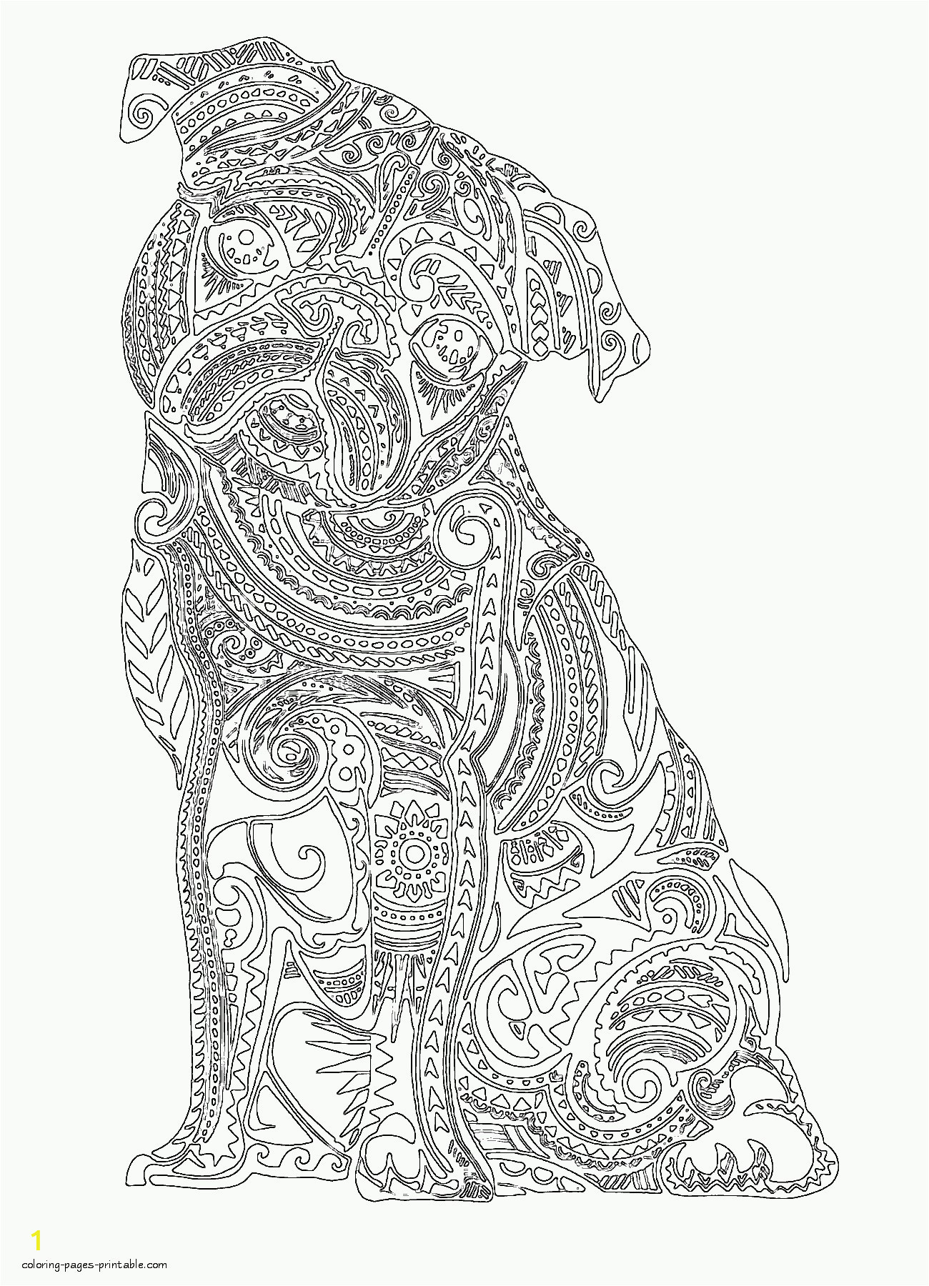 Hard Animal Coloring Pages | divyajanan