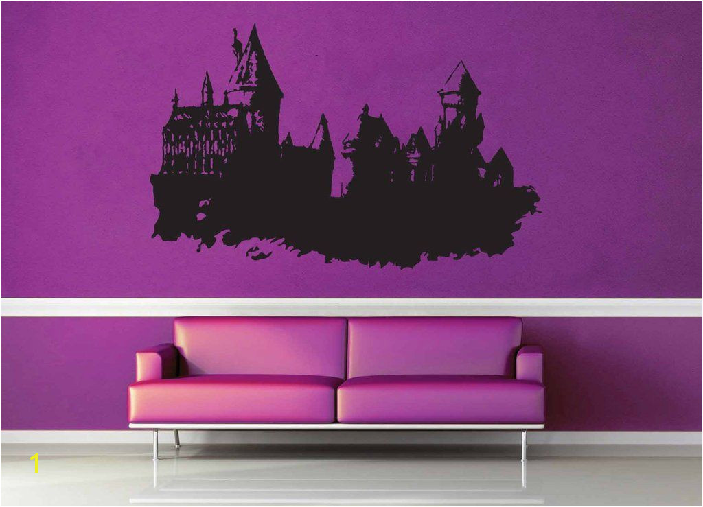 Harry Potter Castle Wall Mural Hogwarts Castle Harry Potter Wall Decal No 1