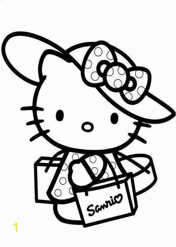 Hello Kitty Princess Coloring Pages | divyajanani.org