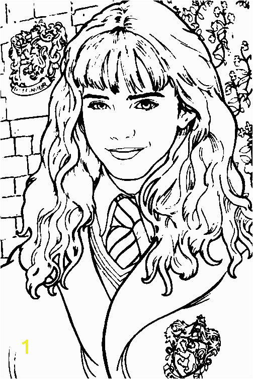 Hermione Granger Coloring Page | divyajanani.org