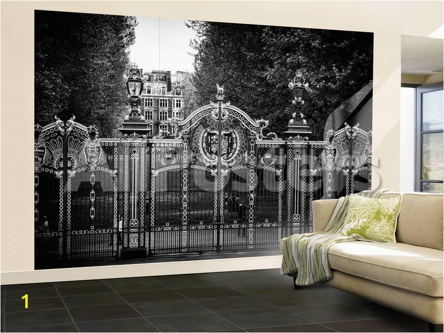 philippe hugonnard wall mural gate at buckingham palace green park london uk england united kingdom a G