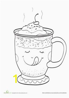 Hot Cocoa Coloring Page Die 980 Besten Bilder Von Bildchen