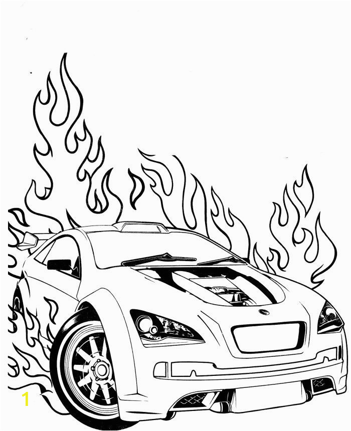 Hot Wheels Race Car Coloring Pages Car Free Clipart 244