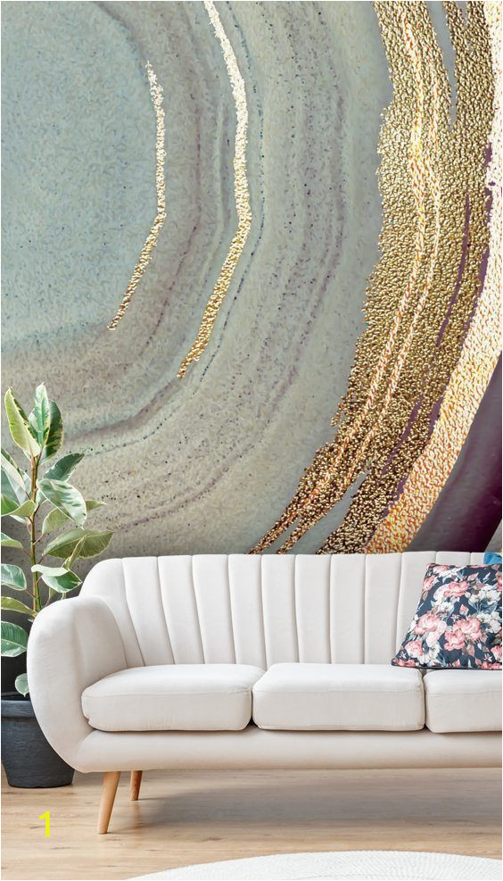 How to Install Wall Mural Stunning Gold Dust Grey Marble Wall Mural From Wallsauce