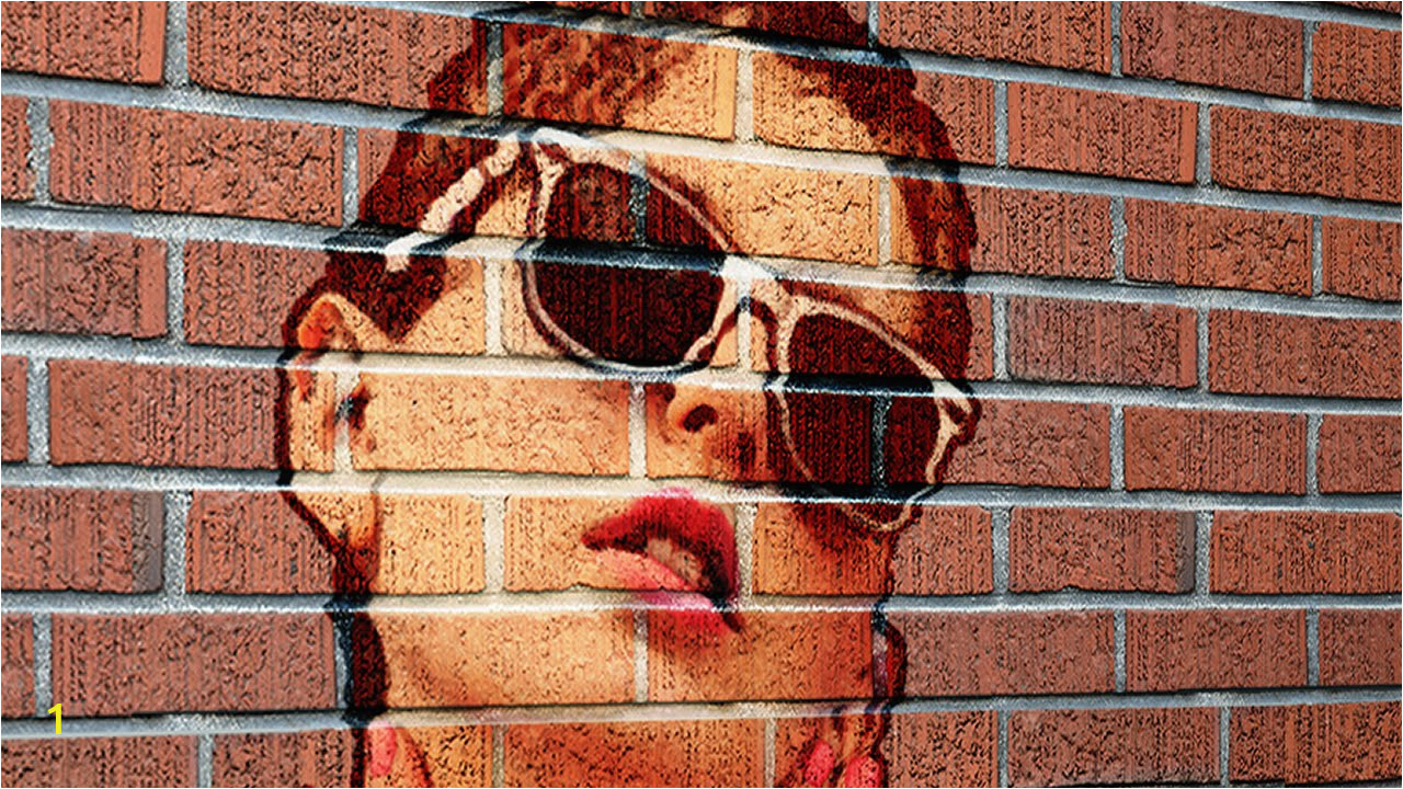 How to Paint A Mural On A Brick Wall Shop Tutorial How to Transform A Into A Brick Wall Portrait